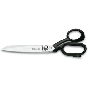 3 Claveles - Tijeras de sastre - Acero forjado, 30cm 3 Claveles - Tijeras de sastre - Acero forjado, 30cm