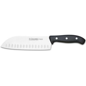 3 Claveles Nierdzewny 18cm Santoku nóż - Narzędzie Santoku 3 Claveles Nierdzewny 18cm Santoku nóż - Narzędzie Santoku