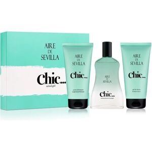 Ensemble de Parfums Aire Sevilla Chic - Parfum, Lotion, Gel douche Ensemble de Parfums Aire Sevilla Chic - Parfum, Lotion, Gel douche