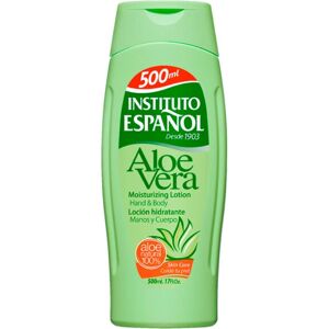 Instituto Español Aloe Vera 500 ml Loción - Hidratante para todo tipo de piel Instituto Español Aloe Vera 500 ml Loción - Hidratante para todo tipo de piel