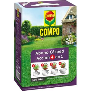 COMPO Fertilizante para Césped 4 en 1 - Cuidado del Césped COMPO Fertilizante para Césped 4 en 1 - Cuidado del Césped