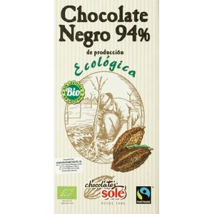 Chocolates Sole Dunkle Schokolade - Bio 94% Kakao - 100g Chocolates Sole Dunkle Schokolade - Bio 94% Kakao - 100g
