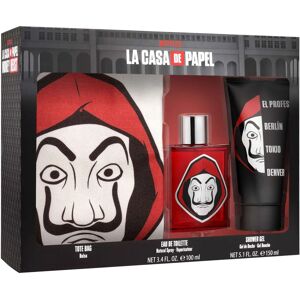 Set de Eau De Toilette La Casa De Papel de Netflix - Hombres & Mujeres Set de Eau De Toilette La Casa De Papel de Netflix - Hombres & Mujeres