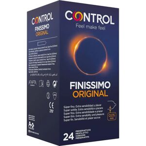 Control Finissimo Latex Kondome - Sehr Dünn & Stimulierend - 24 Stk Control Finissimo Latex Kondome - Sehr Dünn & Stimulierend - 24 Stk