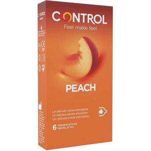 Control Pesca - 6 Preservativi con Aroma di Pesca Control Pesca - 6 Preservativi con Aroma di Pesca