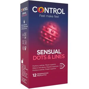 Control Sensual Dots & Lines - Condoms for Intense Sensations Control Sensual Dots & Lines - Condoms for Intense Sensations