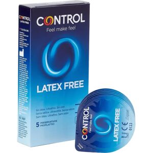 Control Latex Free Condoms - 5 Pieces - Condom for Allergies Control Latex Free Condoms - 5 Pieces - Condom for Allergies