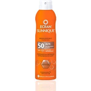 Protector solar en spray SPF 50 Ecran para rostro y cuerpo - Unisex 250ml Protector solar en spray SPF 50 Ecran para rostro y cuerpo - Unisex 250ml