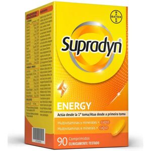 Supradyn Energy 90 Comprimés - Complément multivitaminé - Publicité Supradyn Energy 90 Comprimés - Complément multivitaminé - Publicité