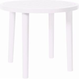 Resol Table Ronde Extérieure Blanche Ø86 - Jardin, Terrasse, Balcon - Publicité Resol Table Ronde Extérieure Blanche Ø86 - Jardin, Terrasse, Balcon - Publicité