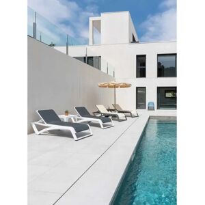 Resol Sky Club Beige Chaise Longue - Sun Lounger - Publicité Resol Sky Club Beige Chaise Longue - Sun Lounger - Publicité