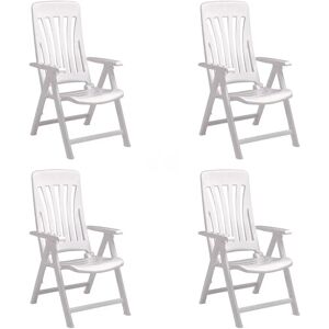 Garbar Blanes Juego 4 Sillas de Jardín - Exterior, Resistente a UV, Plegables Garbar Blanes Juego 4 Sillas de Jardín - Exterior, Resistente a UV, Plegables