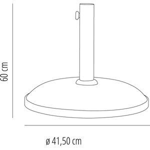 Support Parasol Extérieur Garbar Siro15 - Résistant UV & Facile à Installer - Publicité Support Parasol Extérieur Garbar Siro15 - Résistant UV & Facile à Installer - Publicité