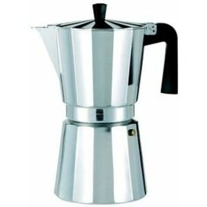 Cafetière en Aluminium Argenté Valira VITRO 6T - Cafetière Italienne - Publicité Cafetière en Aluminium Argenté Valira VITRO 6T - Cafetière Italienne - Publicité