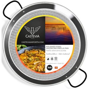 Vaello 55cm Steel Paella Pan - Suitable for All Kitchens Vaello 55cm Steel Paella Pan - Suitable for All Kitchens