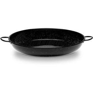 Pentola in Acciaio Smaltato Nero Vaello Ø 30cm - Casseruola Pentola in Acciaio Smaltato Nero Vaello Ø 30cm - Casseruola