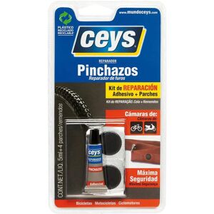 Kit de réparation de crevaisons Ceys - Petit, Pansements, Colle - Publicité Kit de réparation de crevaisons Ceys - Petit, Pansements, Colle - Publicité