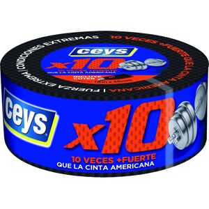 Ceys X10 Nastro Adesivo Nero - Duct Tape Ceys X10 Nastro Adesivo Nero - Duct Tape