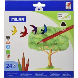 Modèle Milan Crayons de Couleur Triangulaires - Crayons de Couleur Modèle Milan Crayons de Couleur Triangulaires - Crayons de Couleur