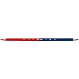 Milan 702312 Kleurpotloden - Blauw, Rood 12 stuks Milan 702312 Kleurpotloden - Blauw, Rood 12 stuks