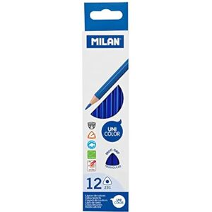 Milan Model Triangular Blue Pencils - Colored Pencils Milan Model Triangular Blue Pencils - Colored Pencils