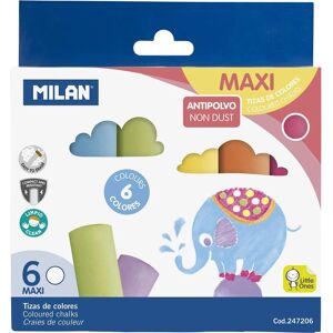 Craies Milan MAXI - Multicolore - 6 Pièces - Craies Craies Milan MAXI - Multicolore - 6 Pièces - Craies