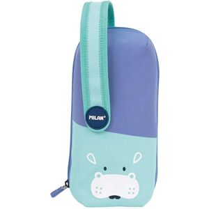 Estuche Escolar Animal Azul Milan - Pack de 4 Estuche Escolar Animal Azul Milan - Pack de 4