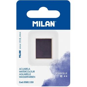 Milan Watercolour Verfrefill - Zwart - Half Pan - Watercolour Milan Watercolour Verfrefill - Zwart - Half Pan - Watercolour