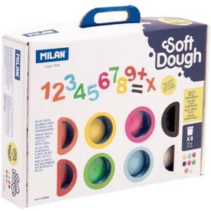 Pâte à Modeler Douce Milan - Multicolore - 8 Pots - Publicité Pâte à Modeler Douce Milan - Multicolore - 8 Pots - Publicité