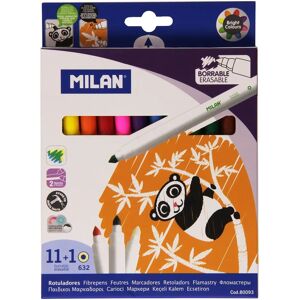 Milan Box 11 Märken - Flerfärgad Markerset Milan Box 11 Märken - Flerfärgad Markerset