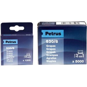 Petrus Nietjes 530/10 Koper 5000 stuks - Nietjes Petrus Nietjes 530/10 Koper 5000 stuks - Nietjes