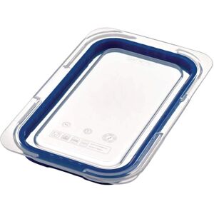 Araven Blue ABS GN 1/4 Food Container Lid - Hygienic & Hermetic Araven Blue ABS GN 1/4 Food Container Lid - Hygienic & Hermetic