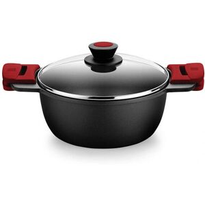 BRA A410324 Premium Saucepan - 4 L, Black, Red BRA A410324 Premium Saucepan - 4 L, Black, Red
