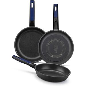 BRA A461240 Pan Set - Aluminum, Black, 3 Pans BRA A461240 Pan Set - Aluminum, Black, 3 Pans