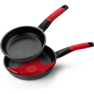 BRA A411236 Pannenset - 3-delig, Non-stick, Geschikt voor alle kookplaten BRA A411236 Pannenset - 3-delig, Non-stick, Geschikt voor alle kookplaten