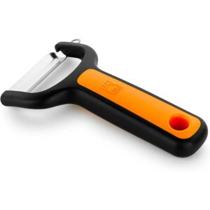BRA A195013 Peeler - Stainless Steel, Orange, Black, Silver - Peeler for Fruits & Vegetables BRA A195013 Peeler - Stainless Steel, Orange, Black, Silver - Peeler for Fruits & Vegetables