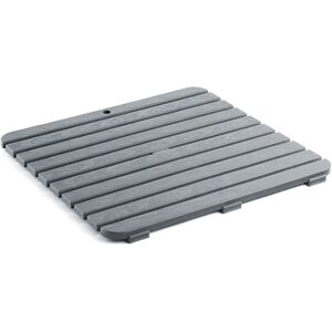 Plataforma de banho Tatay 55x55cm Cinza - Resistente à água, Antiderrapante, Aparência de madeira Plataforma de banho Tatay 55x55cm Cinza - Resistente à água, Antiderrapante, Aparência de madeira