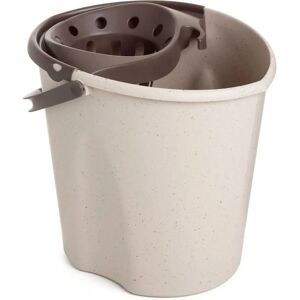 Tatay Eco Oval Mop Bucket - 12L Recycled Plastic Balde de Esfregão Tatay Eco Oval Mop Bucket - 12L Recycled Plastic Balde de Esfregão