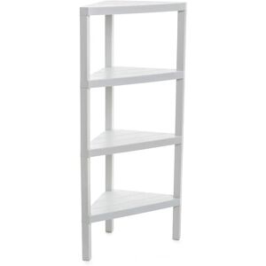 Tatay Lombok Corner Shelf - 4 Heights - Wood Effect - Max 10kg Tatay Lombok Corner Shelf - 4 Heights - Wood Effect - Max 10kg