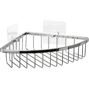 Tatay Chrome Corner Shower Basket - 20x20x5cm - Bathroom Accessory Tatay Chrome Corner Shower Basket - 20x20x5cm - Bathroom Accessory