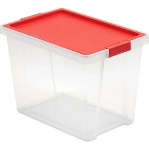 Tatay Recycled Plastic Storage Box - 15L - Red Tatay Recycled Plastic Storage Box - 15L - Red