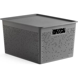 Tatay Bohol - Storage Box 20L Recycled Plastic with Lid - Storage Box Tatay Bohol - Storage Box 20L Recycled Plastic with Lid - Storage Box