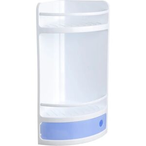 Tatay Corner Shelf with Drawer - Blue Crystal - Corner Shelf with Drawer Tatay Corner Shelf with Drawer - Blue Crystal - Corner Shelf with Drawer