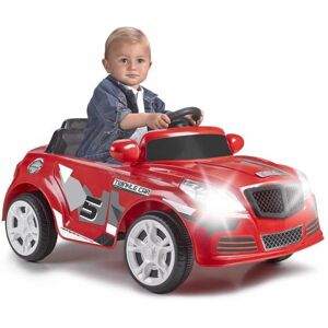 Auto elettrico rosso Feber - 45x56x94 cm - Per 2-6+ anni Auto elettrico rosso Feber - 45x56x94 cm - Per 2-6+ anni