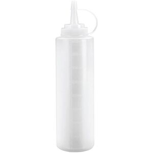 Ibili 773902 - Garrafa de molho de plástico 250ml - Branca - Garrafa de molho Ibili 773902 - Garrafa de molho de plástico 250ml - Branca - Garrafa de molho