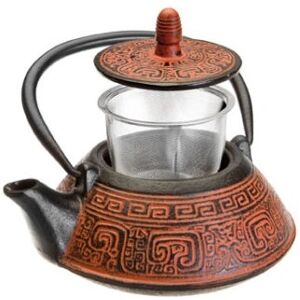 Ibili India 0.8L Gjutjärn Teapot with Filter - Teapot for All Heat Sources Ibili India 0.8L Gjutjärn Teapot with Filter - Teapot for All Heat Sources