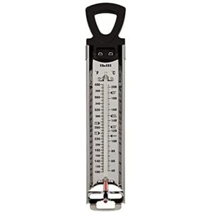 Thermomètre à sucre Ibili - Acier Inoxydable - 30cm - Jusqu'à 200°C - Sans Mercure Thermomètre à sucre Ibili - Acier Inoxydable - 30cm - Jusqu'à 200°C - Sans Mercure