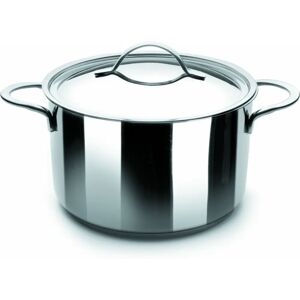 Olla de Acero Inoxidable 16cm con Tapa - Compacta, Inducción Olla de Acero Inoxidable 16cm con Tapa - Compacta, Inducción