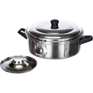 Ibili Récipient de four 30cm - Aluminium compatible gaz - Cuisine traditionnelle - Publicité Ibili Récipient de four 30cm - Aluminium compatible gaz - Cuisine traditionnelle - Publicité