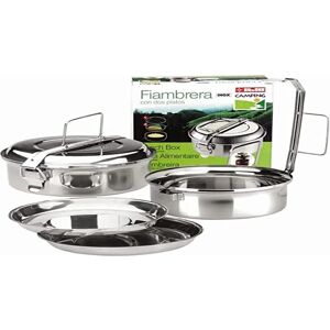 Ibili Food Container Model 720616 - 2 Stainless Steel Dishes 16cm Ibili Food Container Model 720616 - 2 Stainless Steel Dishes 16cm